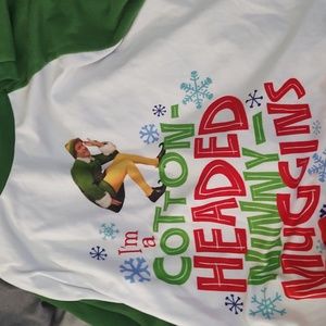 Elf theme pajamas
